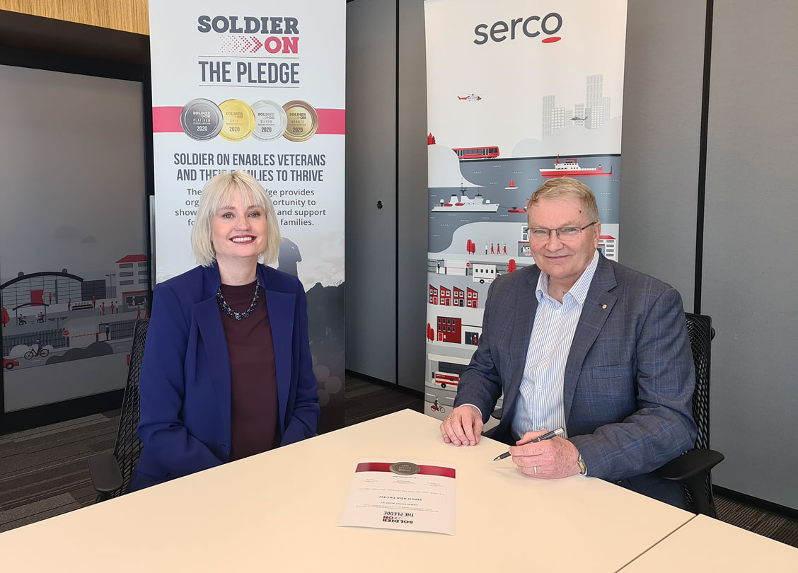 Serco set to continue veteran support in Australia with Soldier On